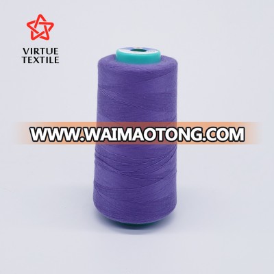 28S/2 poly poly core spun polyester sewing thread for jeans